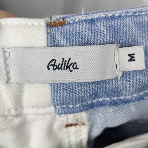 Adika Two Tone Mom Jeans Sz M - Picture 11 of 12